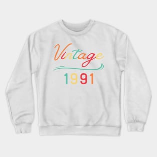 Vintage 1991 Crewneck Sweatshirt